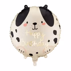 Folieballong - Happy birthday - Hund