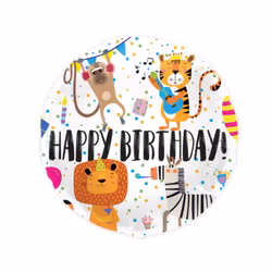 Happy birthday animals - folieballong