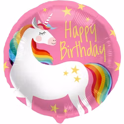 Happy birthday unicorn - folieballong