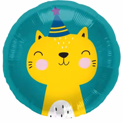 Happy birthday cat - folieballong