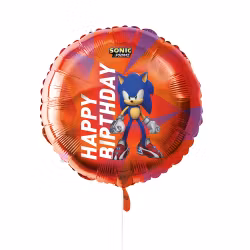 Folieballong - Sonic hbd