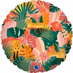 Folieballong - Jungel Tropical
