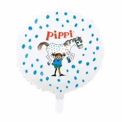 Folieballong - Pippi