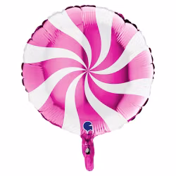 Folieballong - Candy Mix Fuxia
