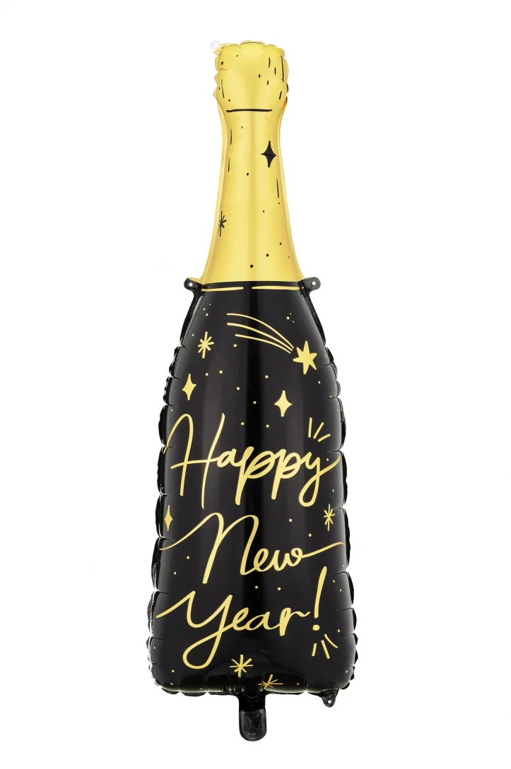 Folieballong - Happy New year