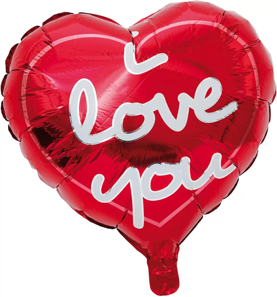 Folieballong - I love you