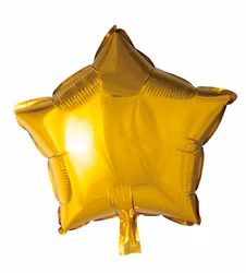 Stjärnformade - Guld