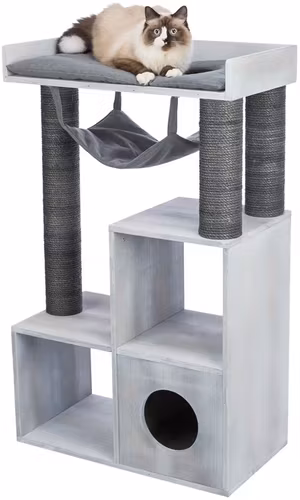 KLÖSMÖBEL MED HYLLFUNKTION, 72 × 110 × 38 CM, GRÅ