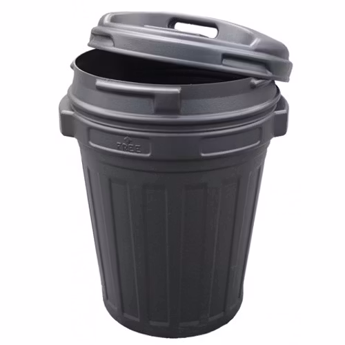 FODERTUNNA 70L SVART MED LOCK