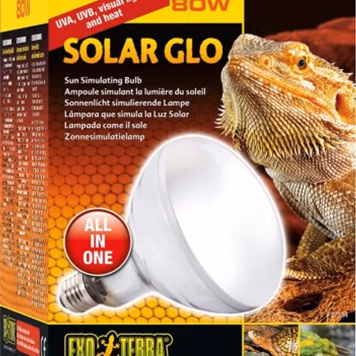 SOLAR GLO 80W UVA/UVB VÄRME & SOLLJUS E27 EXOTERRA
