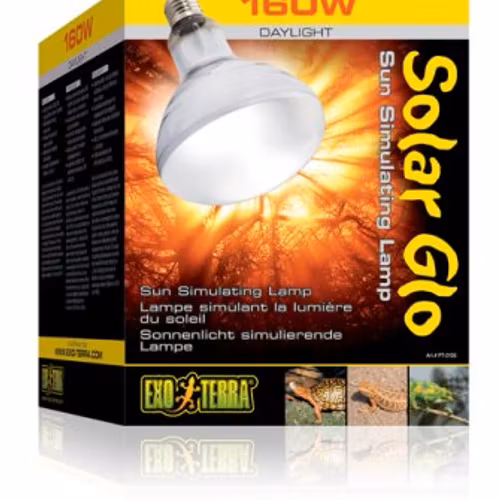 SOLAR GLO 125W UVA/UVB VÄRME & SOLLJUS E27 EXOTERRA