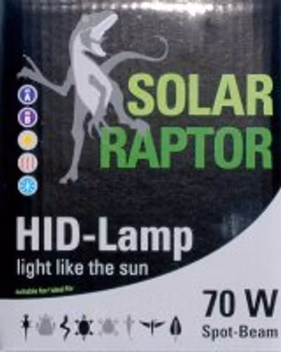 SOLAR RAPTOR 70W HID SPOTLIGHT