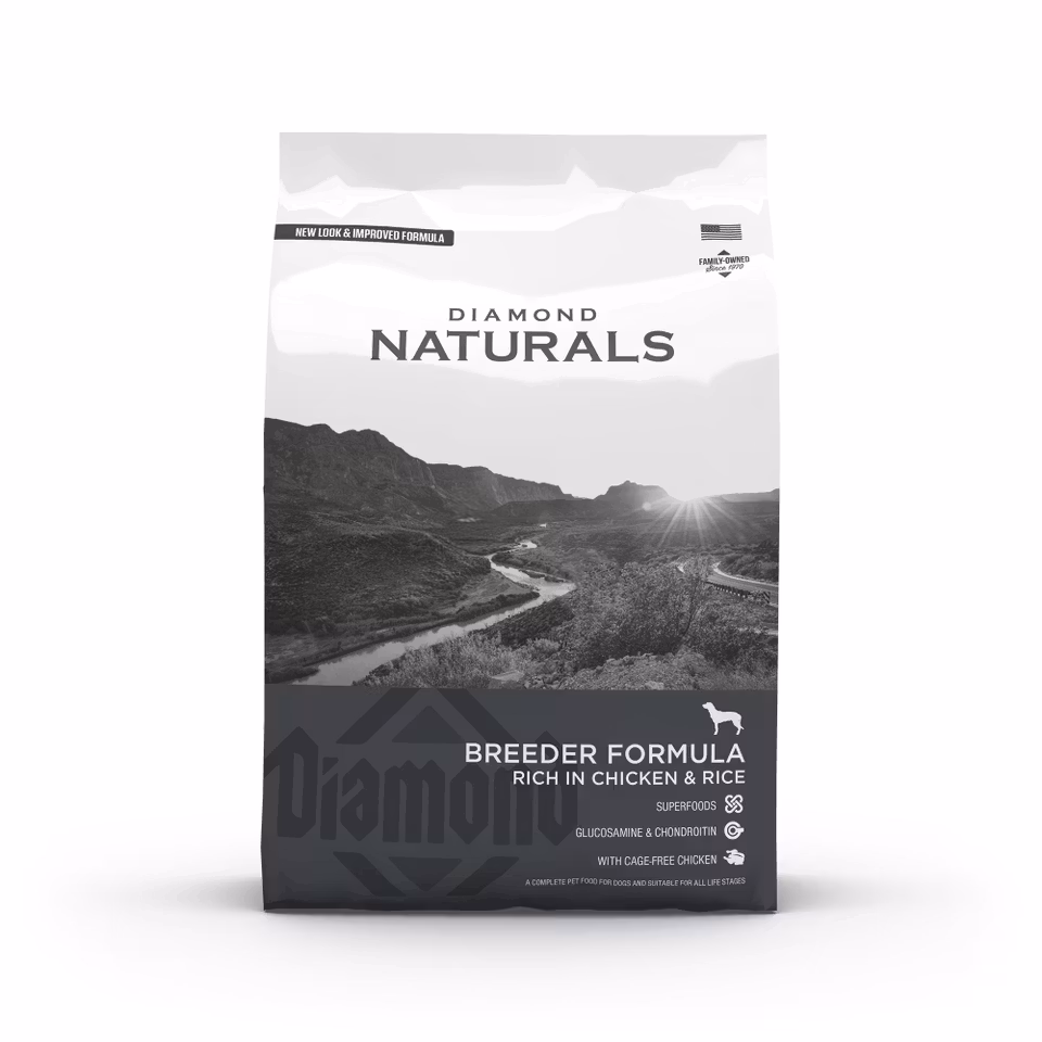 Diamond Naturals Breeder Chicken & Rice Dog