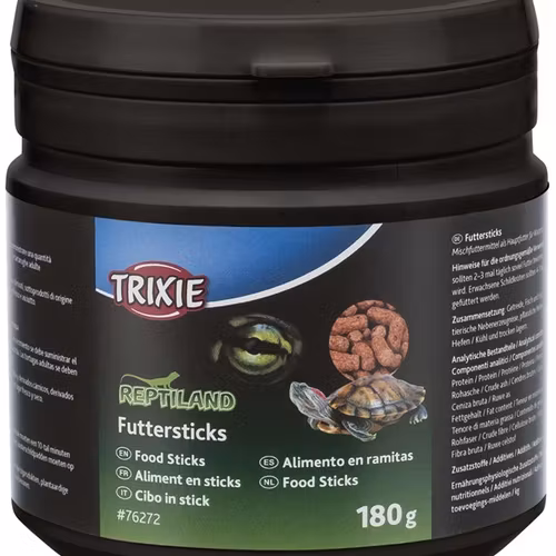 Fodersticks för vattensköldpadda, 180 g