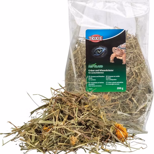 Gräs och ängsörter för sköldpaddor, 200 g