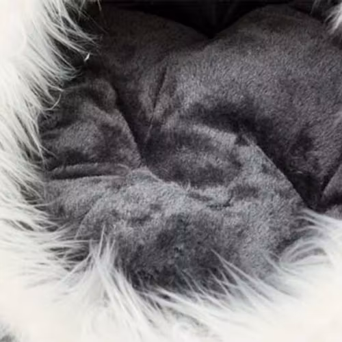 Minou igloo, 41 × h30 × 50 cm, beige/grå