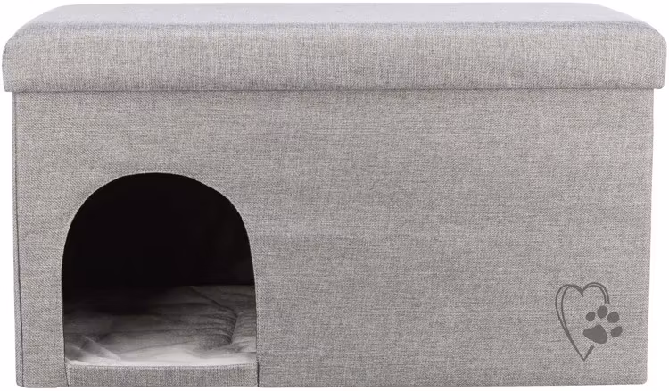 Koja Kimy, 72 × 40 × 40 cm, ljusgrå