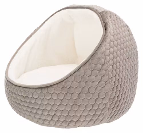 Livia igloo, ø 55 × 45 cm, taupe/cream