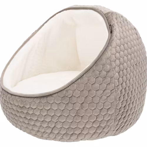 Livia igloo, ø 55 × 45 cm, taupe/cream