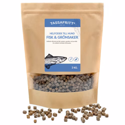 Ugnsbakat Torrfoder – Fisk & Grönsaker
