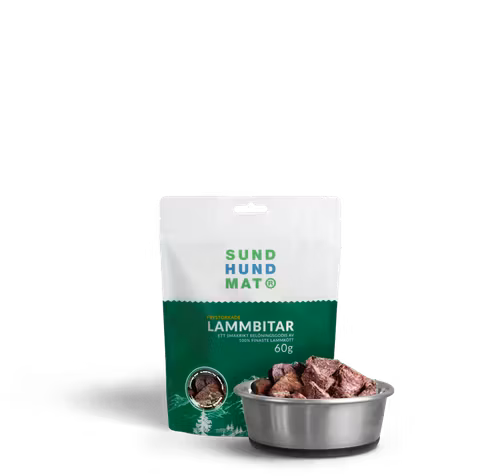 Frystorkade Lammbitar 60g