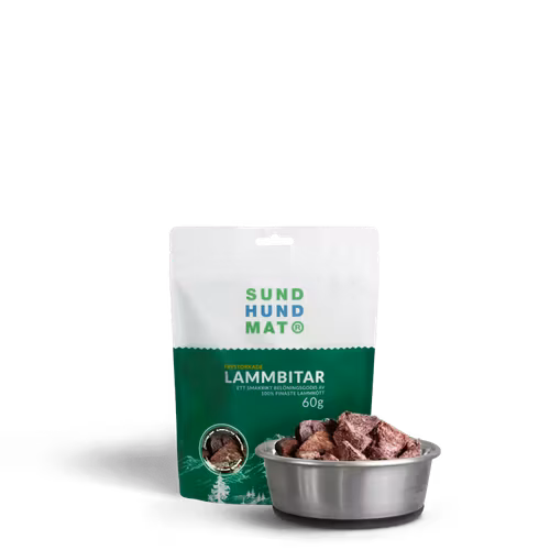 Frystorkade Lammbitar 60g