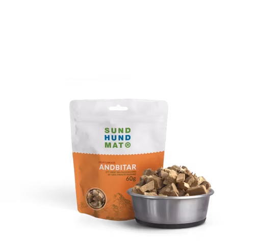 Frystorkade Andbitar 60g
