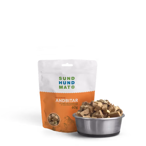 Frystorkade Andbitar 60g
