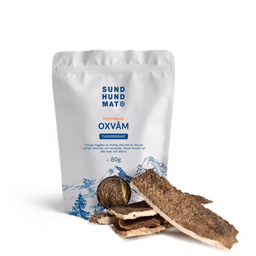 Frystorkad Oxvåm 80g