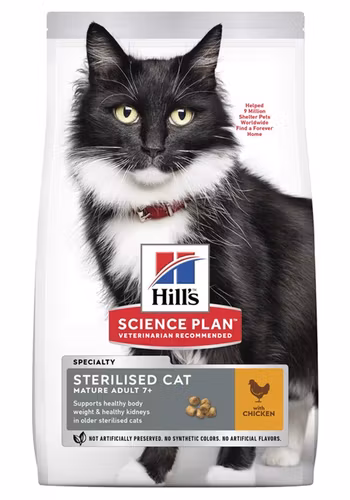 Hills Feline Mature Sterilised Chicken