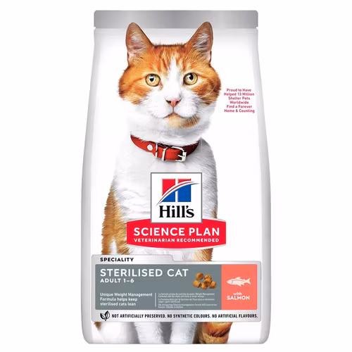 Hills Feline Adult Sterilised Salmon