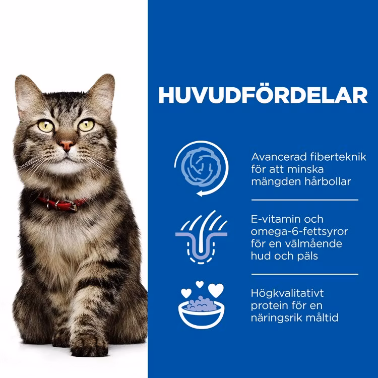 Hills Feline Adult Hairball & Perfect Coat Chicken