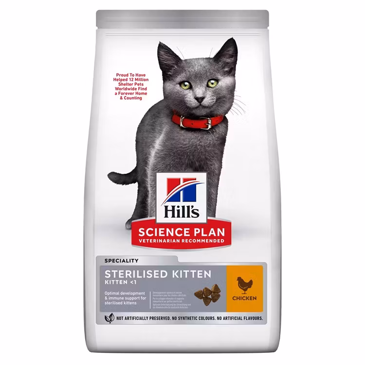Hills Feline Sterilised Kitten Chicken