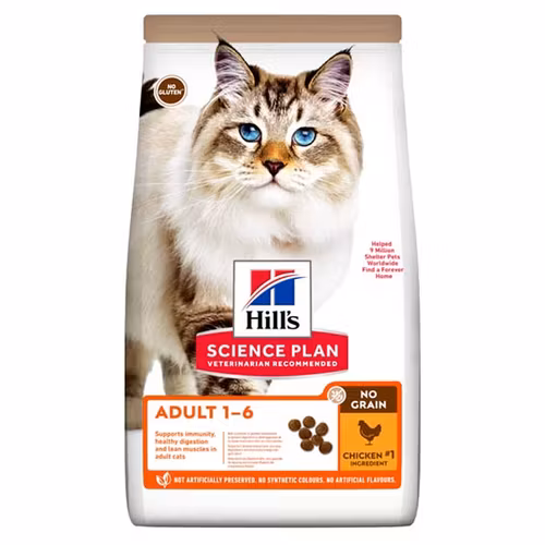 Hills Feline Adult NoGrain Chicken 1.5kg