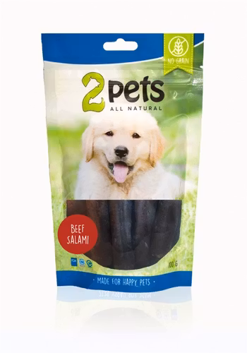 2pets Dogsalami Beef 100 g