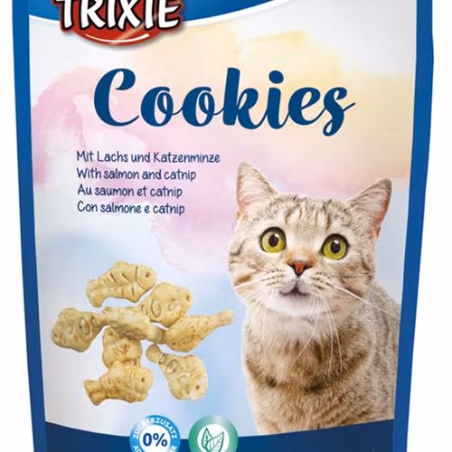 Cookies med lax och catnip, 50 g