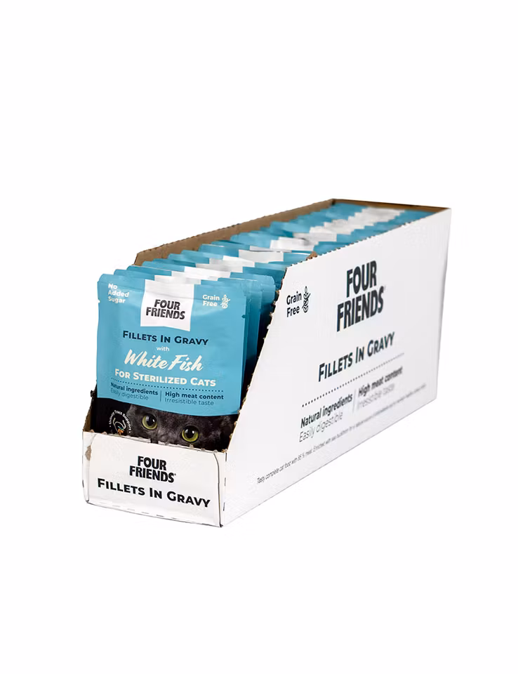 FFC Sterilized White Fish in Gravy Pouch