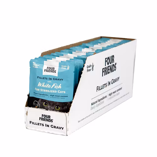 FFC Sterilized White Fish in Gravy Pouch
