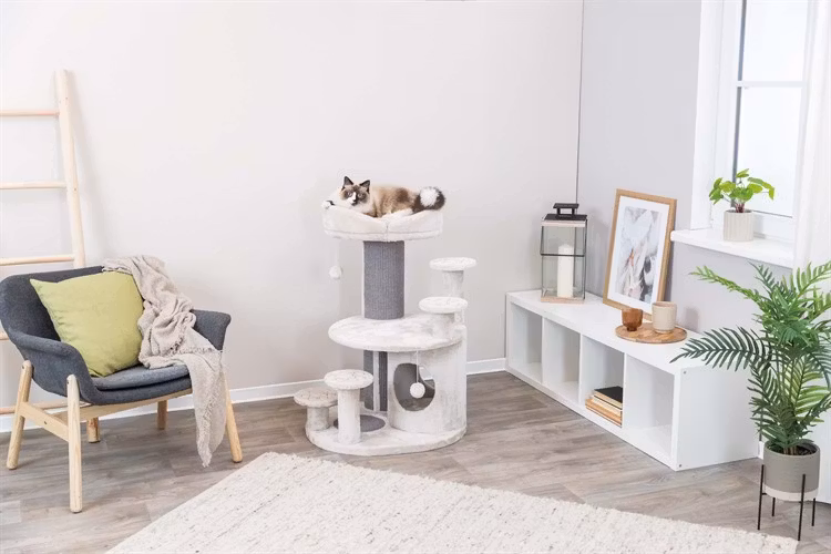 Klösmöbel Emil, 96 cm, ljusgrå