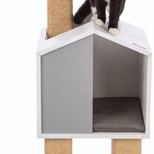 BE NORDIC Jonte klösmöbel, 115 cm, grå/vit