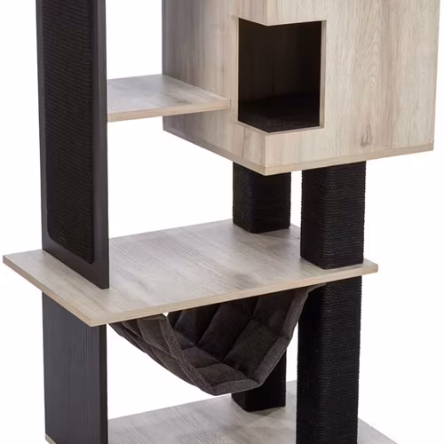 CityStyle klösmöbel, 98 cm, grå/svart