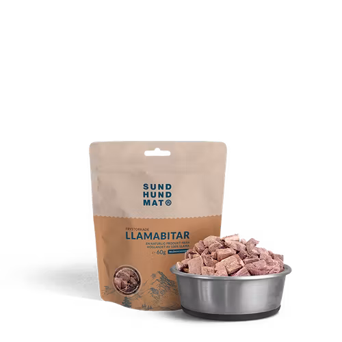 Frystorkade Lamabitar 60g