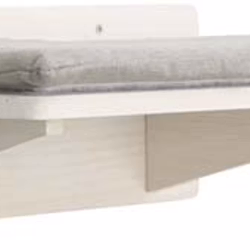 Plattform väggmonterad, 50×17,5×36,5 cm, vit
