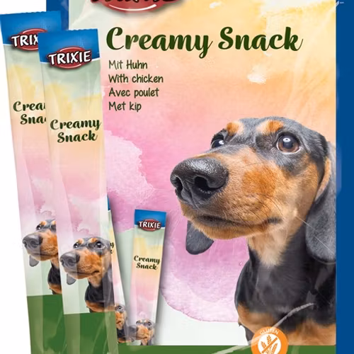 Creamy Snacks Hund Kyckling, 5 × 14 g