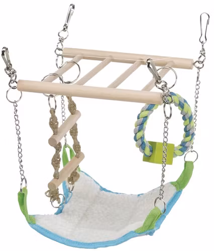 Hamster-lekstege m hammock