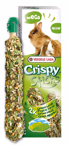 VL Crispy MegaSticks Kanin/Marsvin, Greenmeadow