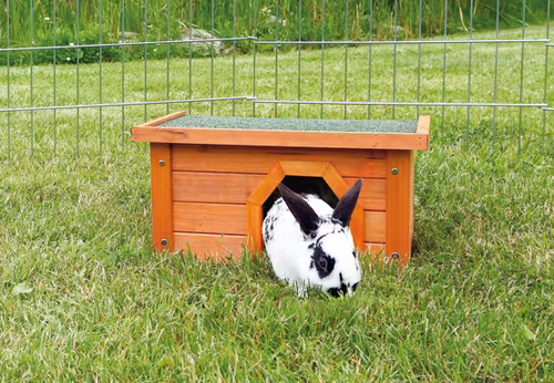 Smådjurshus Natura, 40 x h20 x 28 cm, brun