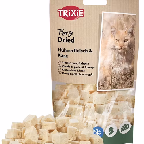 Frystorkad kycklingkött & ost, 25 g
