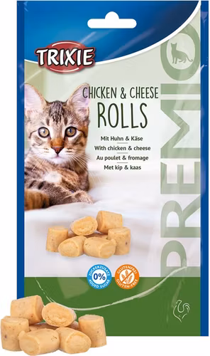 PREMIO Chicken & Cheese Roll, 50 g