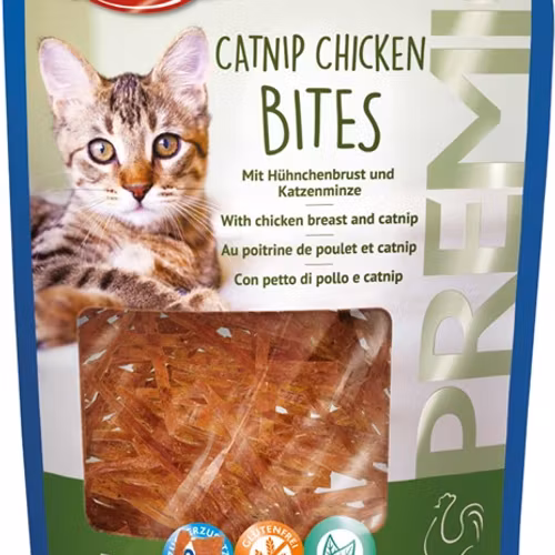 PREMIO Catnip Chicken Bites, 50 g